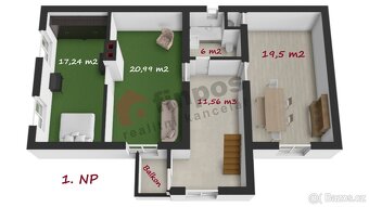 Prodej poetické usedlosti s pozemkem 4869 m2 v Kondraci u Vl - 5