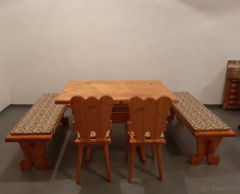 Masivní jídelní souprava - 5