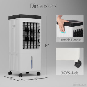 Prodám nový přenosný odpařovací chladič vzduchu - 5