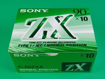 MC Audiokazeta Kazeta SONY ZX 90 nová zabalená - 5