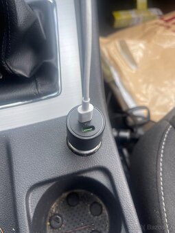 Nabíječka do auta 2x USB C Max 36W, podpora PD - 5