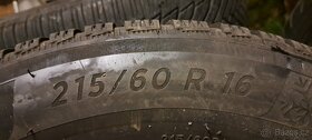 VW kola 215/60 R16 5x112 zimni pneu MICHELIN ALPIN 6 - 5