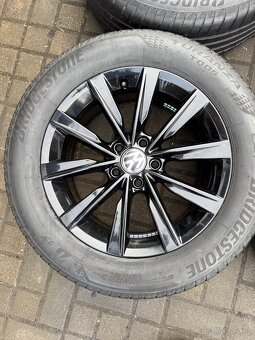 ORIGINÁL Alu Volkswagen PHILADELPHIA R17, 5x112 - LETNÍ PNEU - 5