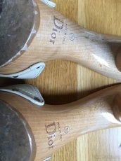 DIOR luxusní dřeváčky vel. 39 - 5