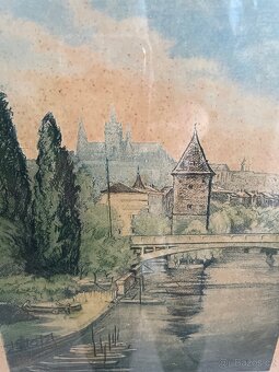 Praha-Židovský ostrov,sig.Mayer Josef, nar.1895 - 5