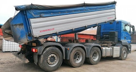 8x4 MAN sklápěč EUR6 čelo plachta - 5
