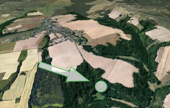 Lesní pozemek k.ú. Tísek 5.762m2 - 5