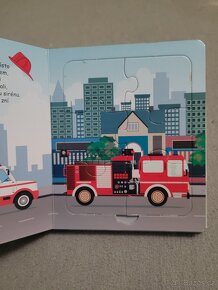 puzzle knížka dopravní prostředky - 5