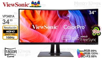 34" ViewSonic VP3481 ULTRAWIDE záruka - 5