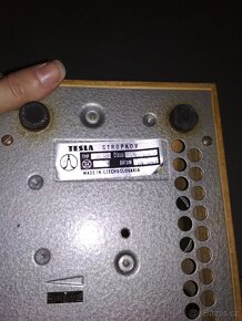 Starožitný dřevěný telefon Tesla Cs20 - 5
