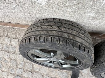 Alu kola 5x112 R18 se zánovním zimním pneu 💥Pěkný Stav💥 - 5