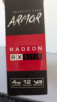 MSI Radeon RX 570 4GB, Použitý, 100% Funkční - 5