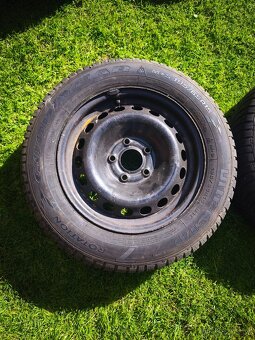 5x112 R15 s pneu jako nové 195/65 Goodyear ultra grip 7+ - 5