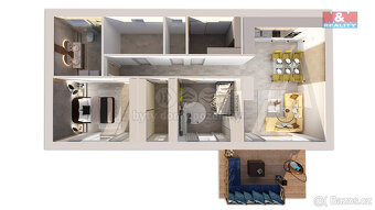 Prodej pozemku k bydlení, 1447 m², Popovice - 5