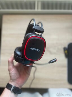 Niceboy sluchátka k PC - 5