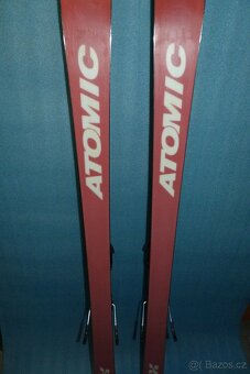 skialpové lyže ATOMIC MX 07 + vázání + pásy - 153 cm - 5