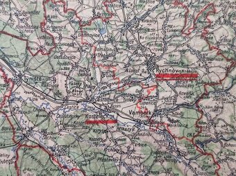 Strará mapa - Východní Čechy, Orlické hory a Severní Morava - 5