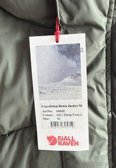 Nová peřová bunda Fjallraven Expedition Down Jacket M - 5