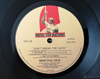 LP "MERCYFUL FATE - DON'T BREAK THE OATH" - 5