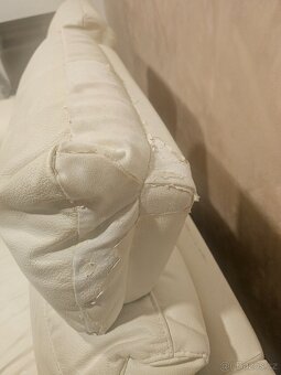 Kožena rohová sedací souprava - 5