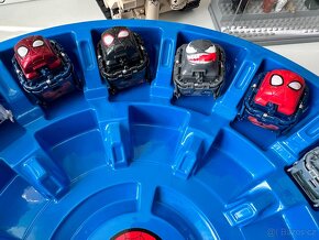 Spiderman BATTLE CUBES Aréna + 8 kostek- jako NOVÉ - 5