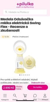 Medela Odsávačka mléka elektrická Swing Flex - 5