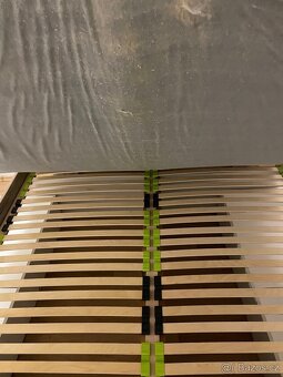 POSTEL 160x200cm S ROŠTEM A MATRACÍ - 5