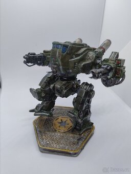 3D figurka Mech Warrior- resin - 5