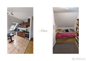 Pronájem podkrovního bytu 2+kk, 60 m2, Rudolfovská tř., Česk - 5