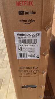 Nová 4K UHD 70" Sharp 70GL4260E nerozbalená - 5