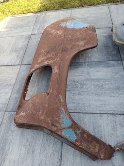Škoda 1000 MB 1100 MB blatníky žábrové NA RENOVACI - 5