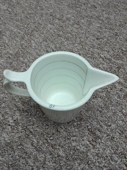 Starožitná porcelánová odměrka - 5