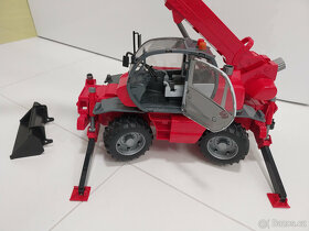 Bruder Manitou teleskopický nakladač s vídlemi a lžící - 5