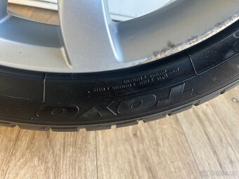 Originál disky Mazda 6 R19 s zemní pneu Toyo 225/45 R19 - 5