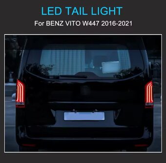 Mercedes W447 Vito zadní světla - 5