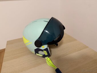 Lyžařská helma s plexi štítem vel 53 - 56 - 5