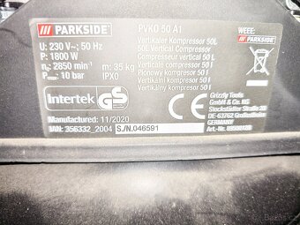 Parkside kompresory 50l - 5