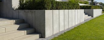 Prvky opěrné zdi, beton, T a L ,  T - 200 - T-520 cm  L-100 - 5