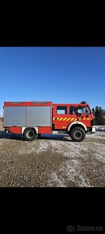 hasičský Expedicne auto hasičské (požární) Man Mercedes 4x4 - 5