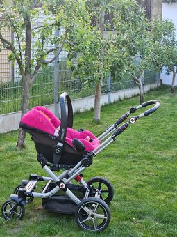 Autosedačka s adaptéry a podvozkem - 5