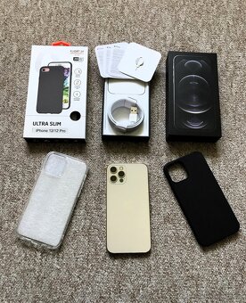 Apple Iphone 12 PRO 256GB GOLD ✅ bat: 98% - KRÁSNÝ STAV - 5