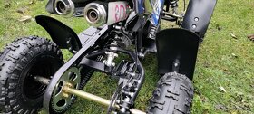 Nová modrá dětská čtyřkolka 50ccm Dragon - 5