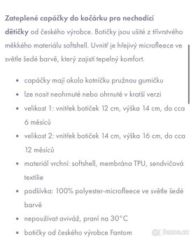 Capacky do kočárku - 5