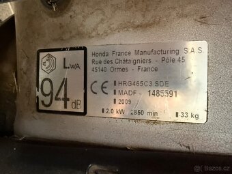 Benzínová sekačka HONDA HRG465C3 SDE - 5