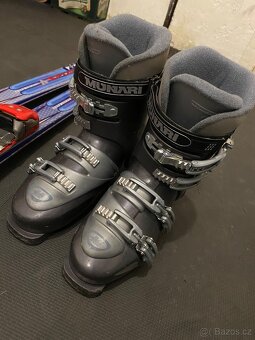 Lyže Sporten 160 + lyžáky - 5