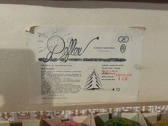 Retro vánoční osvětlení - REFLEX ZLATOKOV. 1974 - 5