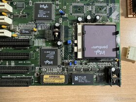 QDI P5I437P410/FMB Socket7 + Pentium 120MHz + 4xRAM + Cooler - 5