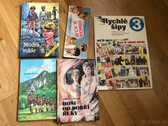 Knihy,komiks,leporelo Hašek/Světlá/Foglar/Háj/Lada - 5
