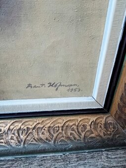 REZERVACE_FRANTIŠEK HOFMAN „EMILIE S HOLOUBKEM“ - ORIGINÁL - 5