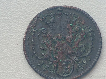Mince 1 Pfennig z roku 1759 W, Fr. Lotrinský - 5